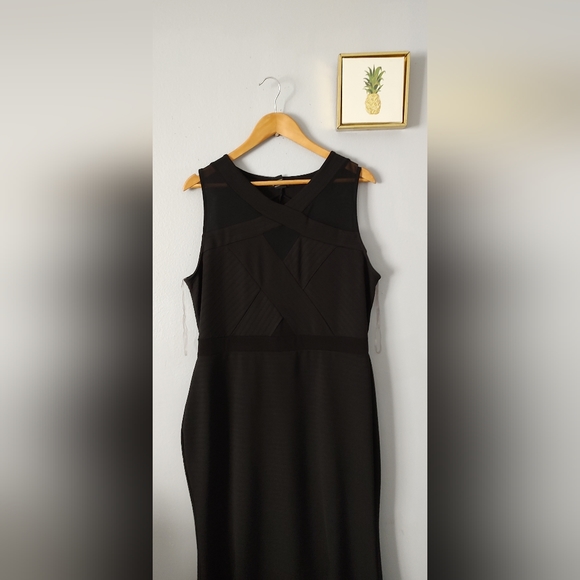 Candalite dress long Color Black Size XL Style Shift Maxi Polyester And spandex - Picture 7 of 11